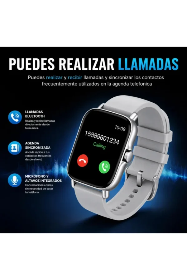 Smartwatch O'clock Watch-13 KR13 - Dorado