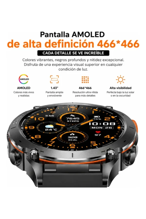 D_NQ_NP_2X_631697-MLA113037406891_062026-F.jpg Smartwatch O'clock Military Y101 - Negro