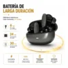 Auriculares In-Ear O'clock G11 ANC - Negro