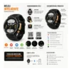 D_NQ_NP_2X_640225-MLA112986714187_062026-F.jpg Smartwatch O'clock GTS-25 ZW25 - Negro