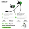 Auriculares In-Ear Remax RC-709A - Verde