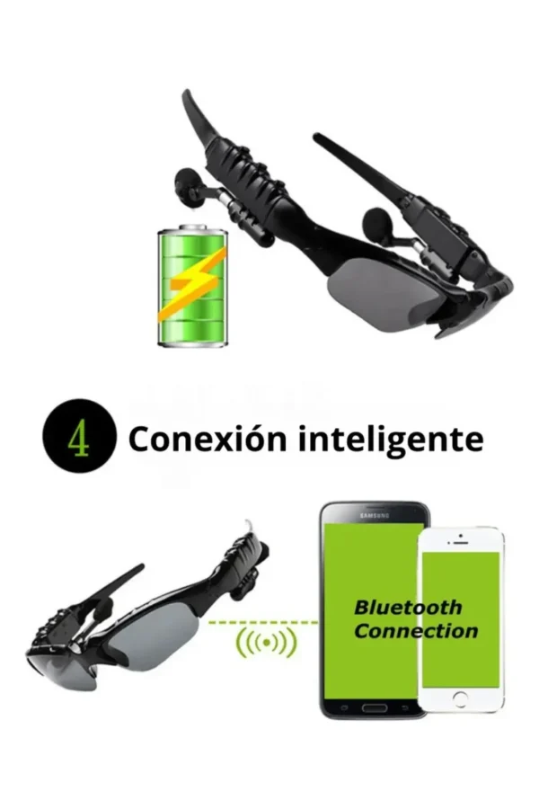 Anteojos de Sol O'clock Btglasses - Negro