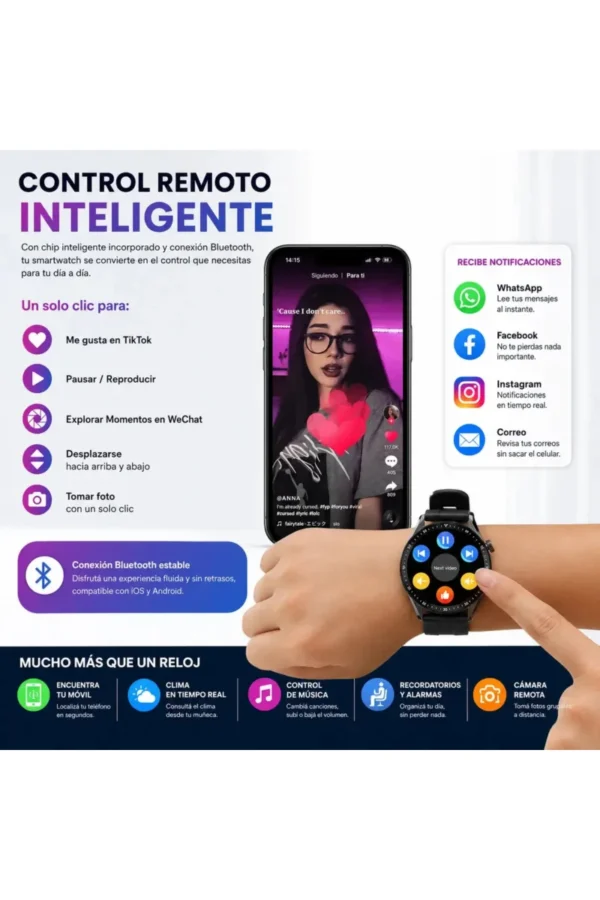 Smartwatch O'clock HW28MAX