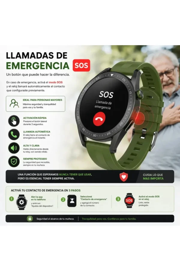 Smartwatch O'clock HW28MAX