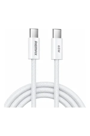 D_NQ_NP_2X_668114-MLA111599565781_052026-F.jpg Cable de Datos Remax RC-C010-C-C - Blanco