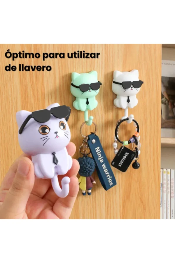 Porta Llaves Gatito