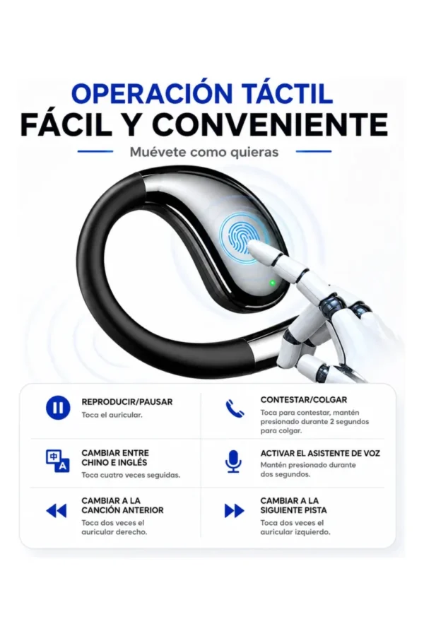 D_NQ_NP_2X_674634-MLA111989931909_052026-F.jpg Auriculares Clip Ear O'clock QH011 - Beige