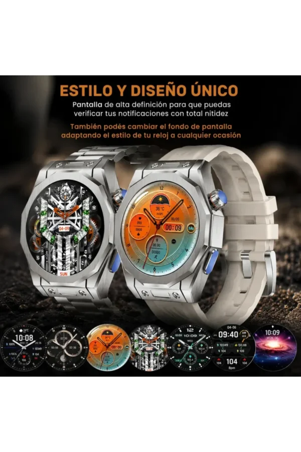 D_NQ_NP_2X_683090-MLA112986561059_062026-F.jpg Smartwatch O'clock Z83 Max - Gris