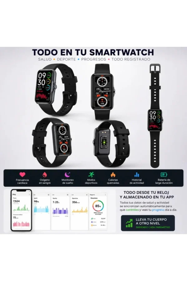 D_NQ_NP_2X_683136-MLA111907556085_052026-F.jpg Smartwatch O'clock KB54 - Dorado