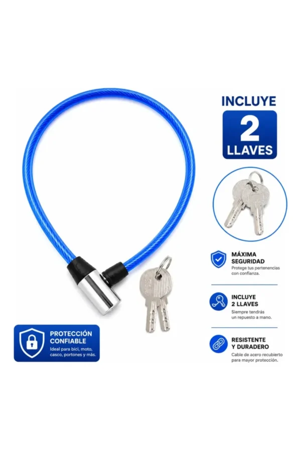 Linga de Seguridad Vitto Byker - Azul