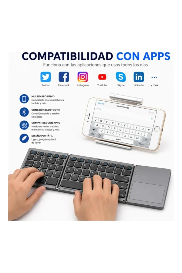 Teclado Bluetooth B033