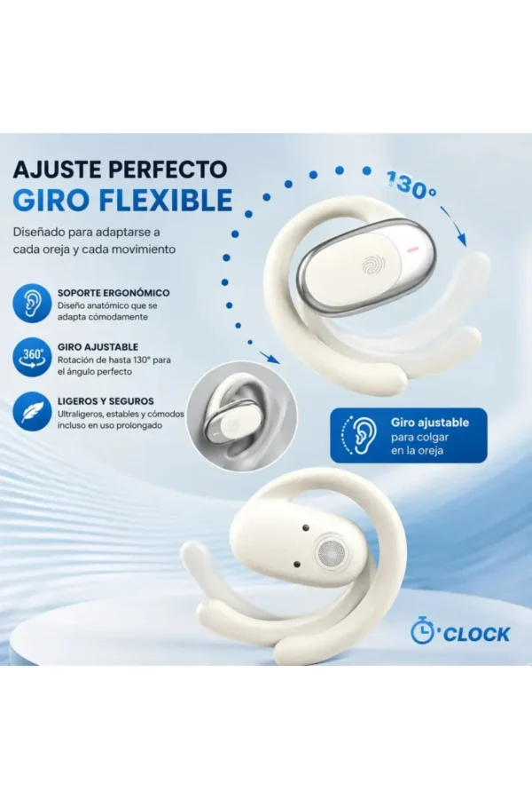 D_NQ_NP_2X_694835-MLA110692175026_052026-F.jpg Auriculares Clip Ear O'clock QH006 - Negro