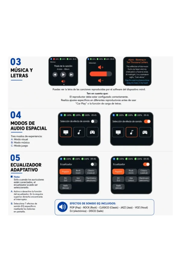 Auriculares Air Conduction O'clock LX-80