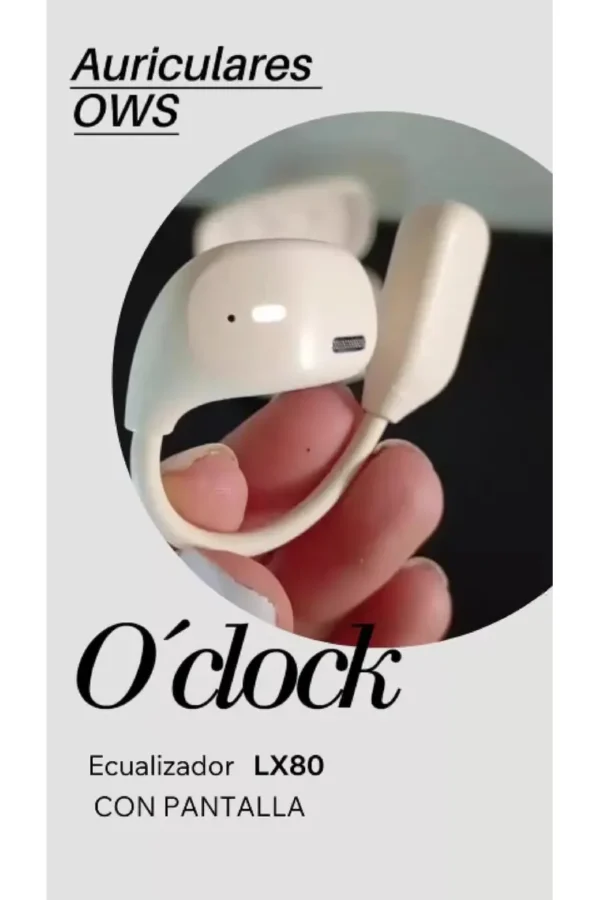 Auriculares Air Conduction O'clock LX-80