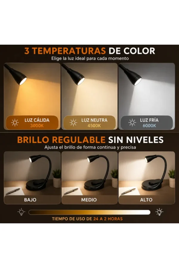 D_NQ_NP_2X_712720-MLA110930737998_052026-F.jpg Luz de Lectura O'clock Slim - Blanco
