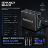 Parlante Karaoke Remax RM-M51 - Gris oscuro