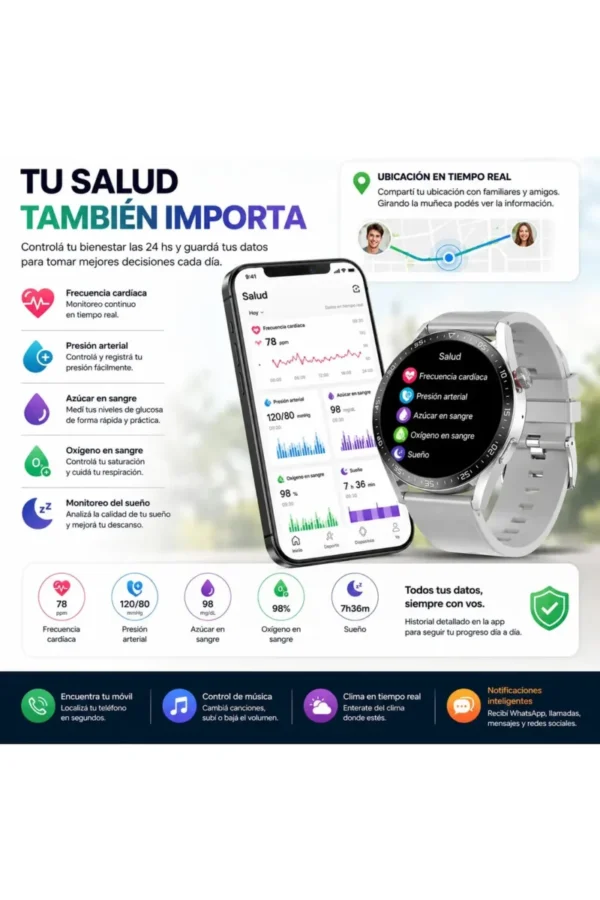 Smartwatch O'clock HW28MAX