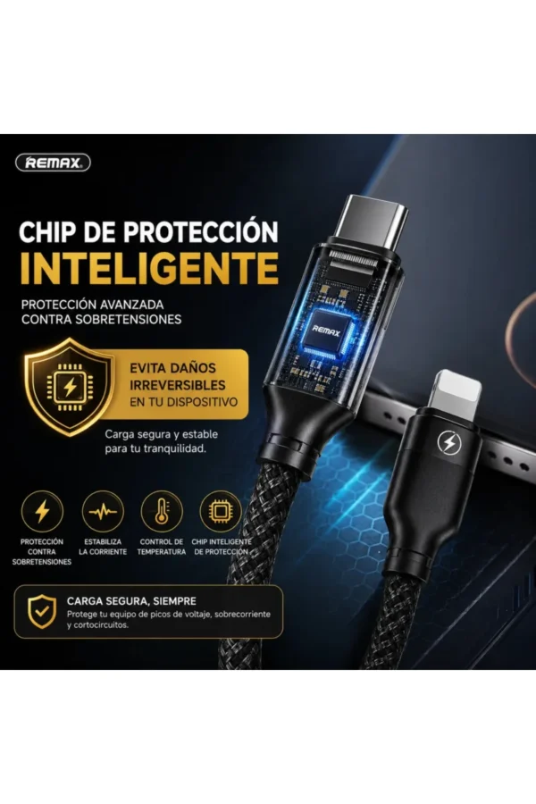 D_NQ_NP_2X_734917-MLA112393963335_052026-F.jpg Cable de Datos Remax RC-171 - Negro