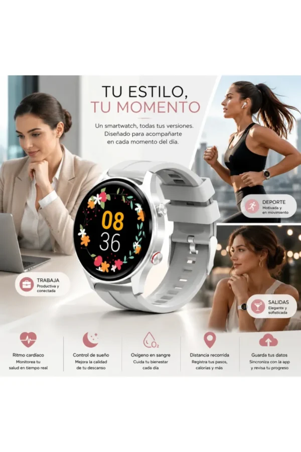 Smartwatch O'clock KR10 - Negro