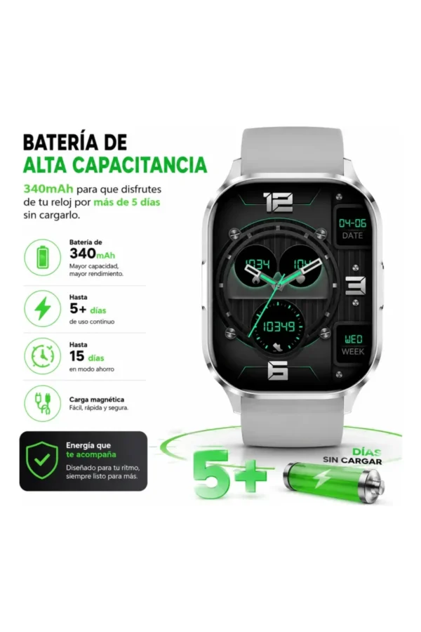 Smartwatch O'clock Series-21 KA21 - Gris