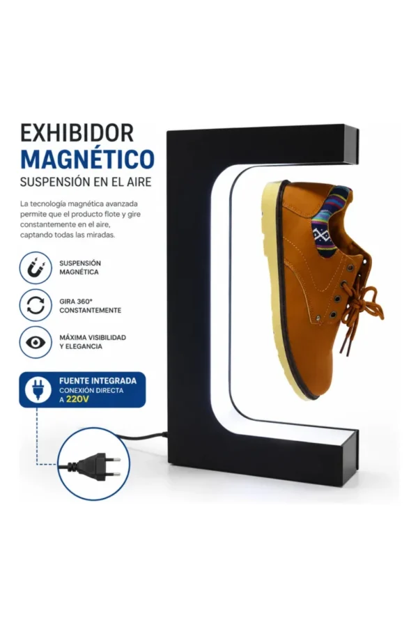 Exhibidor Flotante Magnético