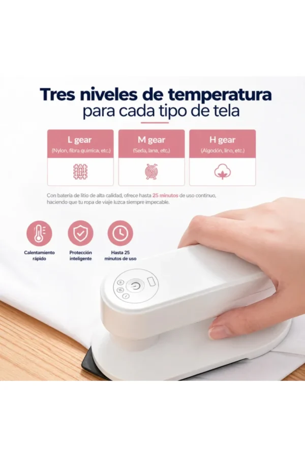 Mini Plancha de Viaje O'clock IM-168 - Blanco