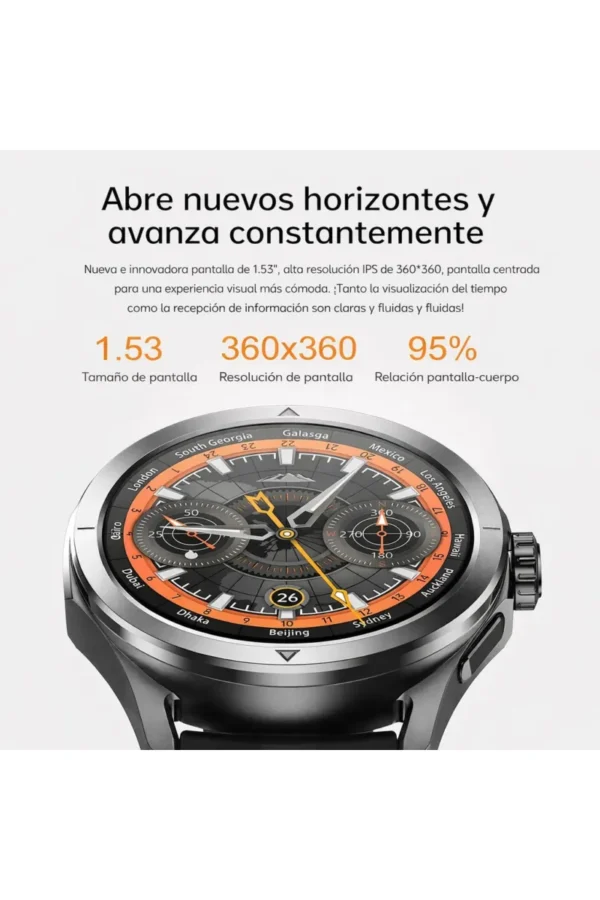 D_NQ_NP_2X_757115-MLA108645066722_032026-F.jpg Smartwatch O'clock Z4 Ultra - Gris