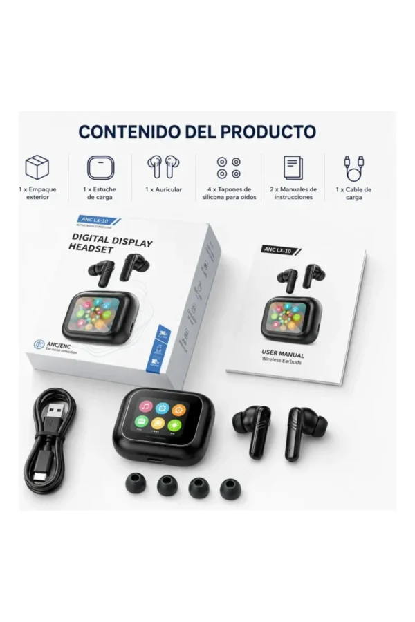 Auriculares In-Ear O'clock KH10 - Blanco
