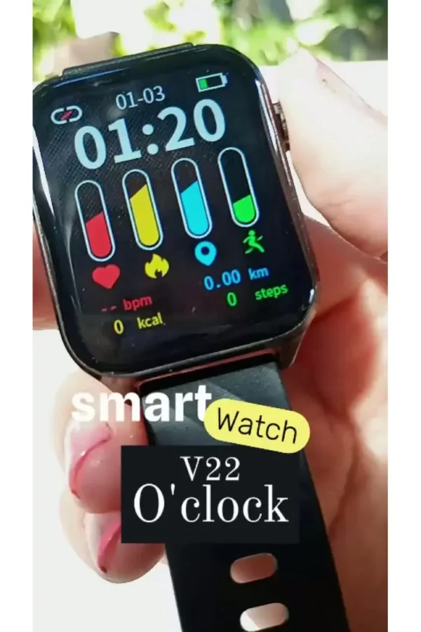 D_NQ_NP_2X_764845-MLA91323703564_092025-F.jpg Smartwatch O'clock V22 - Negro