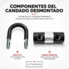 Candado Vitto Byker - Negro