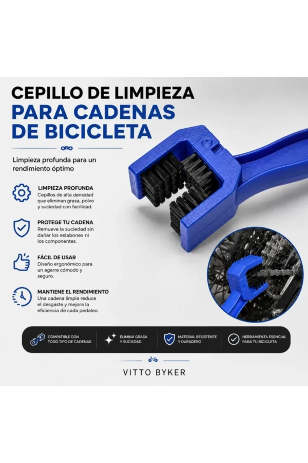 Kit de Limpieza Bici Cuatri Moto - Azul