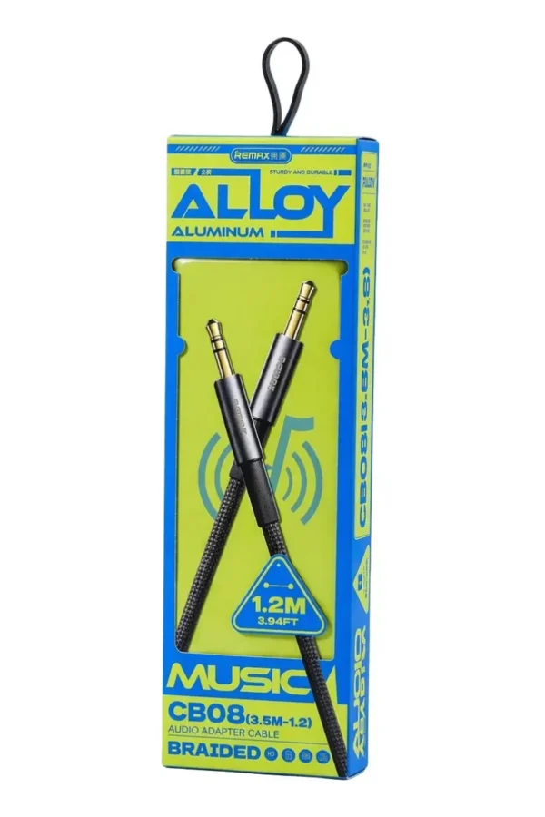 D_NQ_NP_2X_786022-MLA110747336461_042026-F.jpg Cable Auxiliar iRemax CB08 - Negro