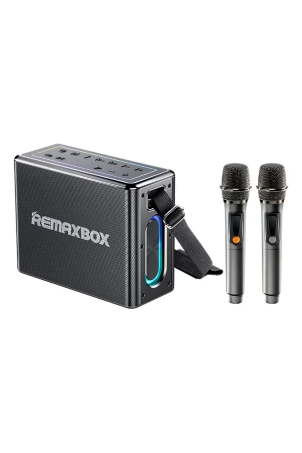 Parlante Karaoke Remax RM-M51 - Gris oscuro