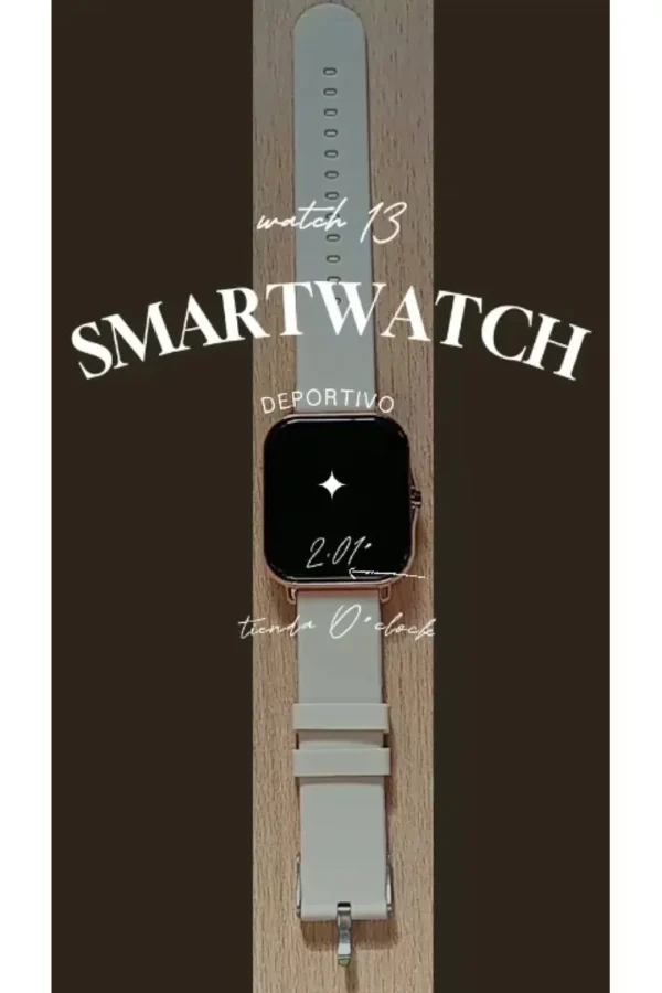 Smartwatch O'clock Watch-13 KR13 - Dorado