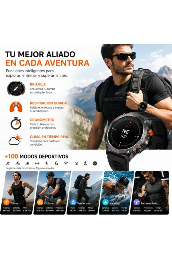 D_NQ_NP_2X_855671-MLA111917148380_062026-F.jpg Smartwatch O'clock Military Y101 - Negro