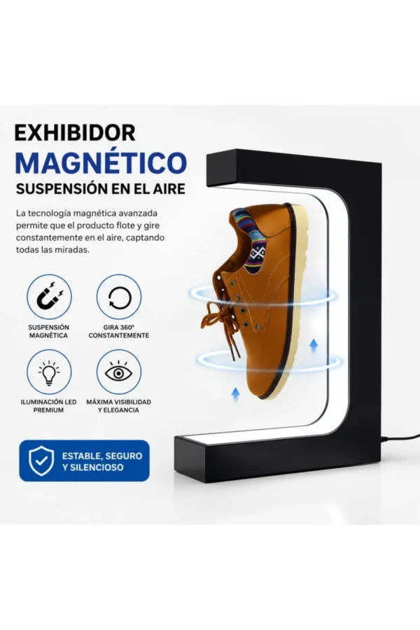 Exhibidor Flotante Magnético