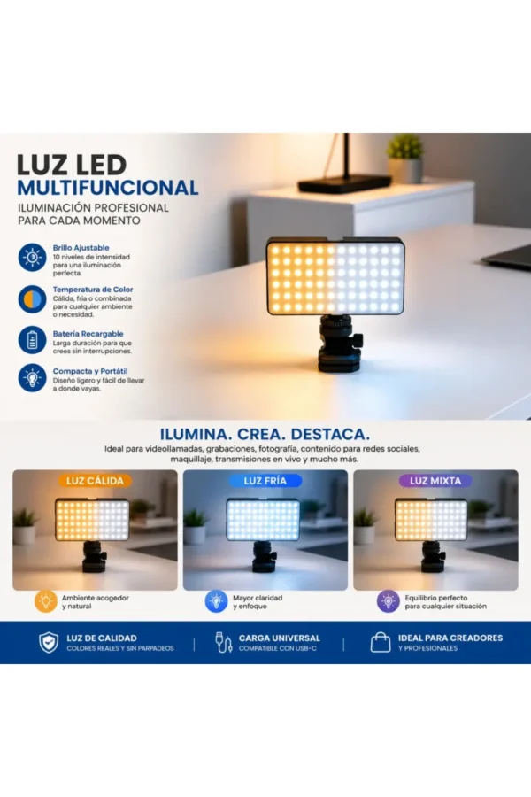 Luz LED WL-98 - Blanco