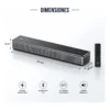 Barra de Sonido iRemax RTS-20 - Gris oscuro