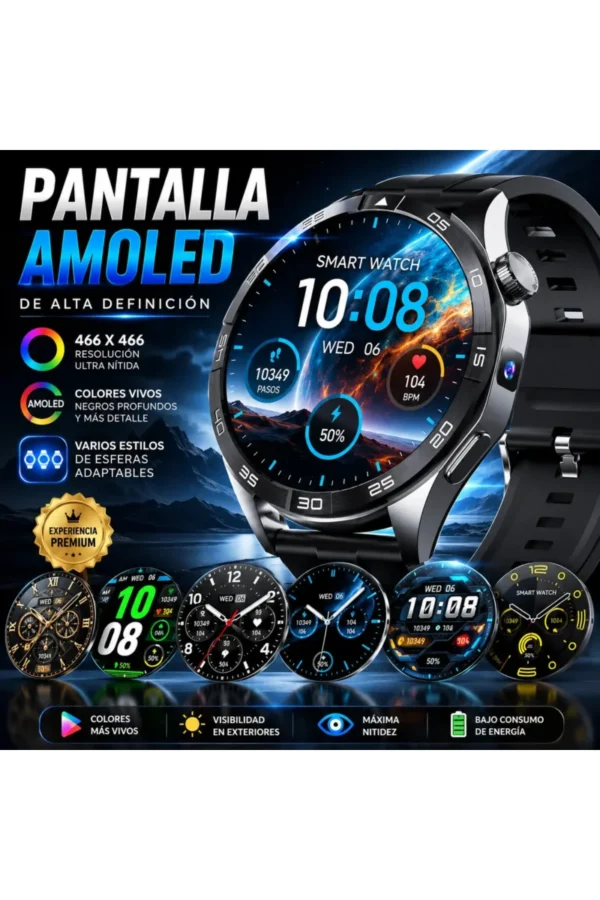 D_NQ_NP_2X_896950-MLA113213173447_062026-F.jpg Smartwatch O'clock Watch-83 Q83 - Negro