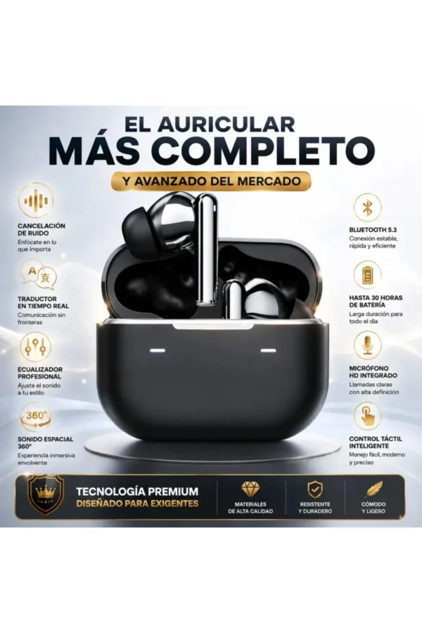 D_NQ_NP_2X_901237-MLA110975931270_052026-F.jpg Auriculares In-Ear O'clock TS16 - Negro