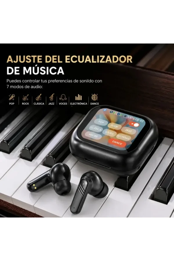 D_NQ_NP_2X_929441-MLA113149593617_062026-F.jpg Auriculares In-Ear O'clock KH10-Max KH10-SIN-IA - Negro