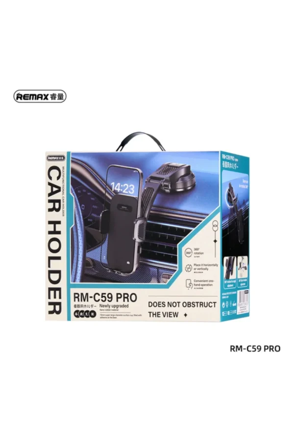 D_NQ_NP_2X_929855-MLA111534060369_052026-F.jpg Soporte para Celular Remax RM-C59 Pro - Negro