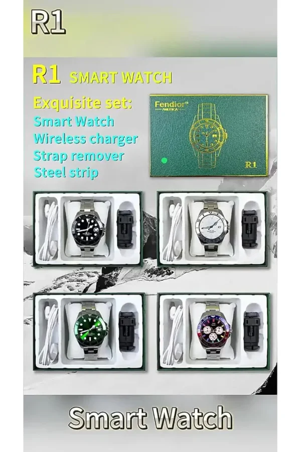 D_NQ_NP_2X_932180-MLA85916651959_062025-F.jpg Smartwatch O'clock Submariner R1 - Gris