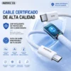 Cable de Datos Remax RC-C010-C-C - Blanco