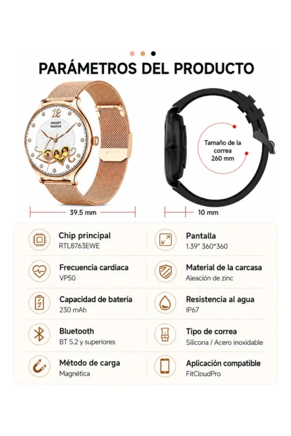 Smartwatch O'clock KR67