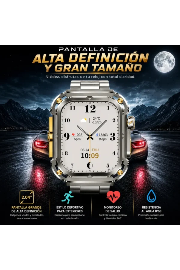 D_NQ_NP_2X_946152-MLA111967413234_062026-F.jpg Smartwatch O'clock Ultra Max Z85MAX - Azul