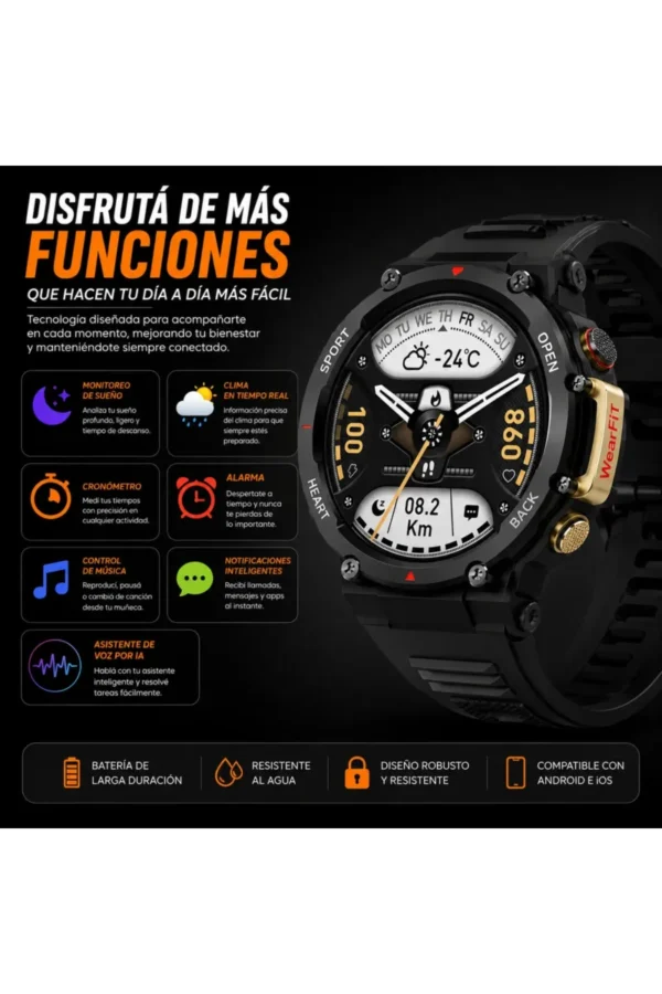 D_NQ_NP_2X_947076-MLA111872969728_062026-F.jpg Smartwatch O'clock GTS-25 ZW25 - Negro