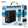 Parlante Karaoke Remax RM-M51 - Gris oscuro