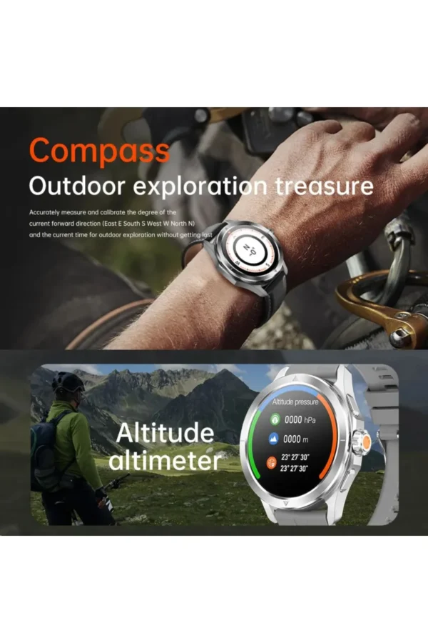 D_NQ_NP_2X_951827-MLA108650242222_032026-F.jpg Smartwatch O'clock Z4 Ultra - Gris
