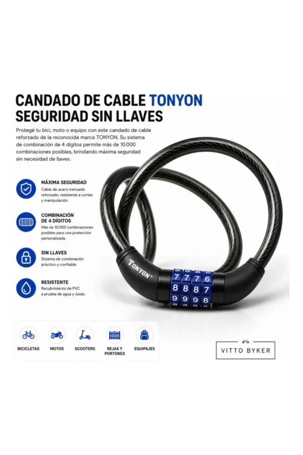 D_NQ_NP_2X_972555-MLA110648126840_052026-F.jpg Linga de Seguridad Tonyon TY523 - Negro